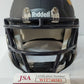 MVP Authentics West Virginia Mountaineers Major Harris Autographed Signed Mini Helmet Jsa Coa 90 sports jersey framing , jersey framing