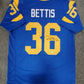 MVP Authentics La Rams Jerome Bettis Autographed Signed Jersey Beckett Holo 179.10 sports jersey framing , jersey framing