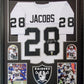 MVP Authentics Framed Las Vegas Raiders Josh Jacobs Autographed Signed Jersey Beckett Coa 540 sports jersey framing , jersey framing