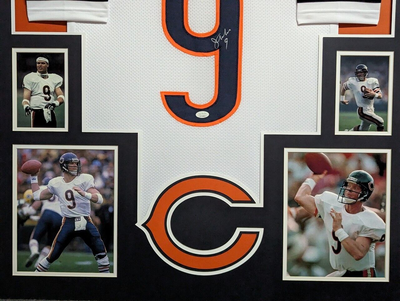 MVP Authentics Framed Chicago Bears Jim Mcmahon Autographed Signed Jersey Jsa Coa 540 sports jersey framing , jersey framing