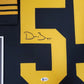 MVP Authentics Framed Pittsburgh Steelers Devin Bush Autographed Signed Jersey Bas Coa 449.10 sports jersey framing , jersey framing