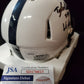 MVP Authentics Penn State Nittany Lions Tyler Elsdon Autographed Signed Mini Helmet Jsa Coa 71.10 sports jersey framing , jersey framing