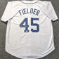 MVP Authentics Detroit Tigers Cecil Fielder Autographed Signed Jersey Beckett Holo 108 sports jersey framing , jersey framing