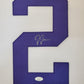 MVP Authentics Framed Lsu Tigers Justin Jefferson Autographed Signed Jersey Jsa Coa 562.50 sports jersey framing , jersey framing
