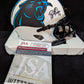 MVP Authentics Carolina Panthers Brian Burns Signed  Lunar Mini Helmet Jsa Coa 135 sports jersey framing , jersey framing