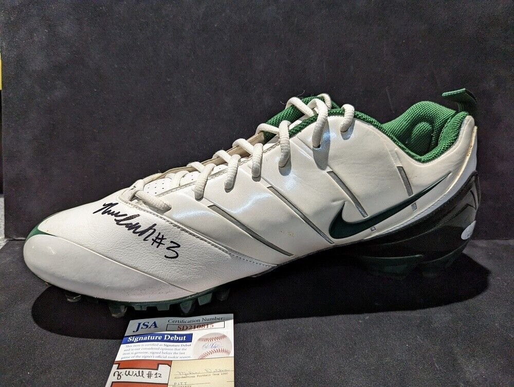 MVP Authentics Philadelphia Eagles Nolan Smith Jr Autographed Signed Cleat Jsa Coa 117 sports jersey framing , jersey framing