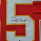 MVP Authentics Kansas City Chiefs Framed Frank Clark Autographed Signed Jersey Beckett Coa 405 sports jersey framing , jersey framing