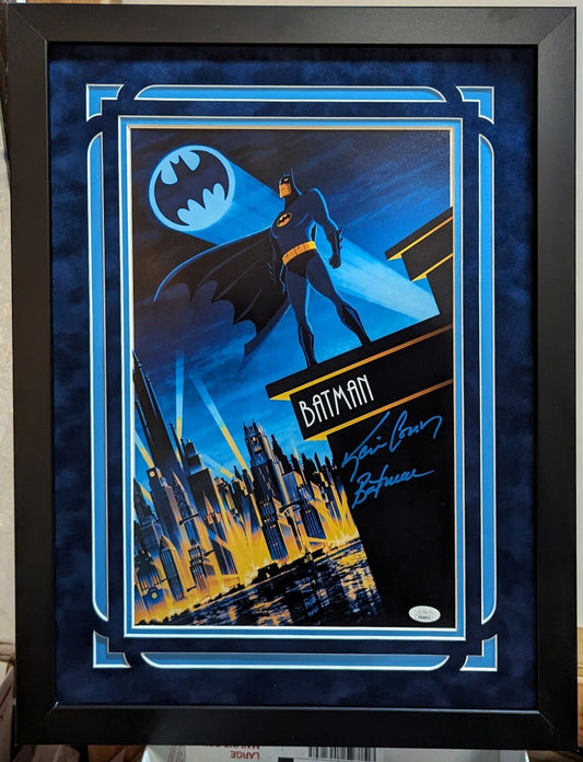 MVP Authentics Custom Framed Kevin Conroy Batman Signed Autographed 11X17 Photograph Jsa Coa 585 sports jersey framing , jersey framing