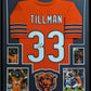 MVP Authentics Framed Chicago Bears Charles Peanut Tillman Autographed Jersey Beckett Coa 675 sports jersey framing , jersey framing