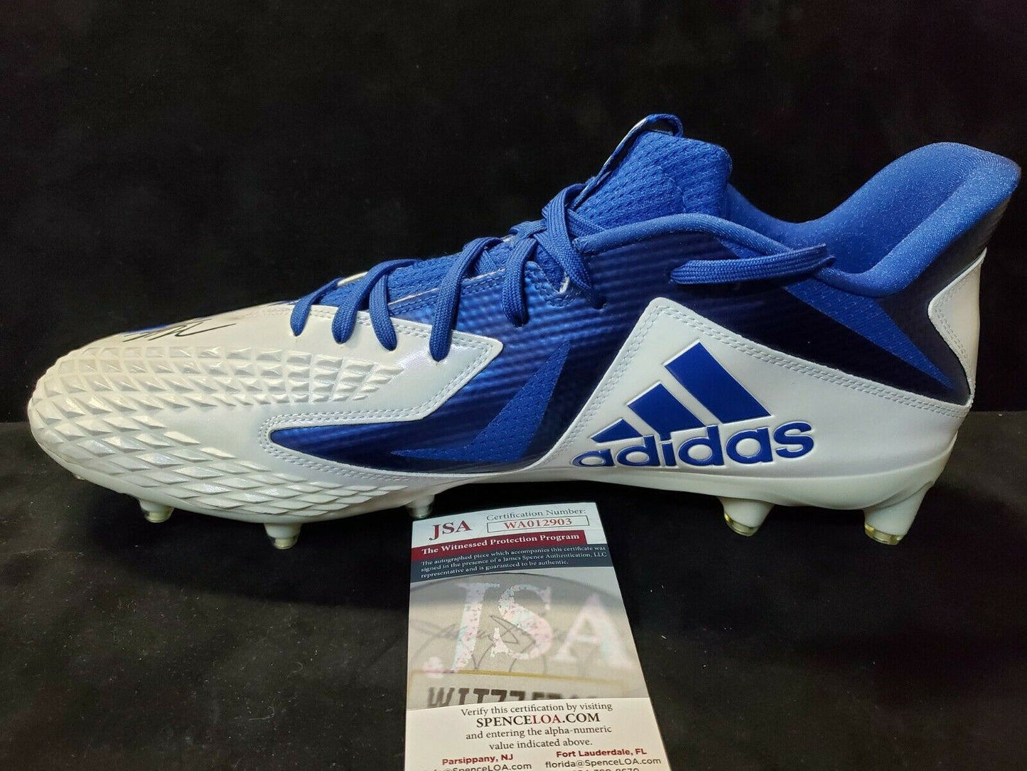 MVP Authentics Indianapolis Colts Nyheim Hines Autographed Signed Inscribed Cleat Jsa Coa 117 sports jersey framing , jersey framing