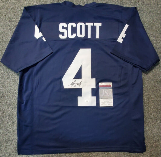 MVP Authentics Penn State Nick Scott Autographed Signed Jersey Jsa Coa 112.50 sports jersey framing , jersey framing