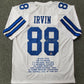 MVP Authentics Dallas Cowboys Michael Irvin Autographed Signed Stat Jersey Beckett Holo 233.10 sports jersey framing , jersey framing