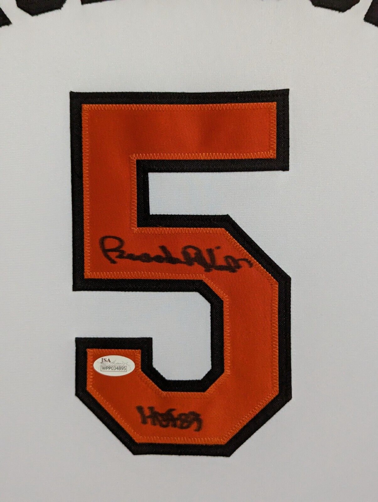 MVP Authentics Framed Baltimore Orioles Brooks Robinson Signed Inscribed Jersey Jsa Coa 900 sports jersey framing , jersey framing