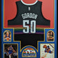 MVP Authentics Framed Denver Nuggets Aaron Gordon Autographed Signed Jersey Beckett Holo 900 sports jersey framing , jersey framing