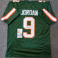 MVP Authentics Miami Hurricanes Brevin Jordan Autographed Signed Jersey Jsa  Coa 103.50 sports jersey framing , jersey framing