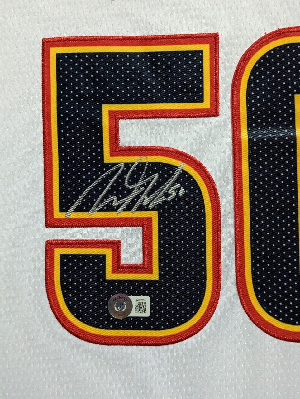 MVP Authentics Framed Denver Nuggets Aaron Gordon Autographed Signed Jersey Beckett Holo 900 sports jersey framing , jersey framing