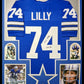 MVP Authentics Framed Dallas Cowboys Bob Lilly Autographed Signed Inscribed Jersey Jsa Coa 360 sports jersey framing , jersey framing