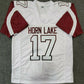 MVP Authentics Horn Lake Eagles Nakobe Dean Autographed Signed Jersey Jsa Coa 130.50 sports jersey framing , jersey framing