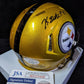 MVP Authentics Pittsburgh Steelers Keeanu Benton Autographed Flash Mini Helmet Jsa Coa 90 sports jersey framing , jersey framing