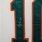 MVP Authentics Framed Miami Dolphins Tyreek Hill Autographed Signed Jersey Beckett Holo 450 sports jersey framing , jersey framing