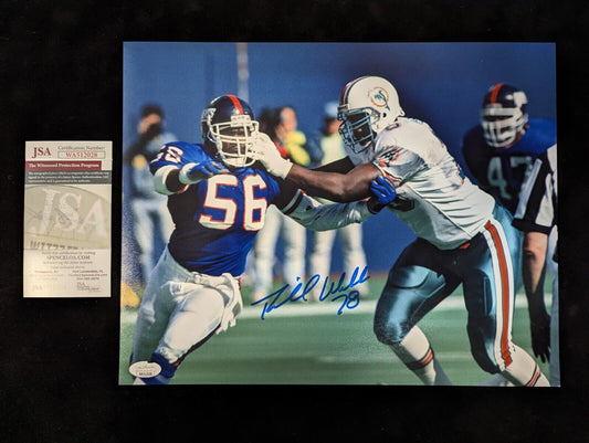MVP Authentics Miami Dolphins Richmond Webb Autographed Signed 11X14 Photo Jsa Coa 67.50 sports jersey framing , jersey framing