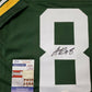 MVP Authentics Green Bay Packers Amari Rodgers Autographed Signed Jersey Jsa Coa 121.50 sports jersey framing , jersey framing