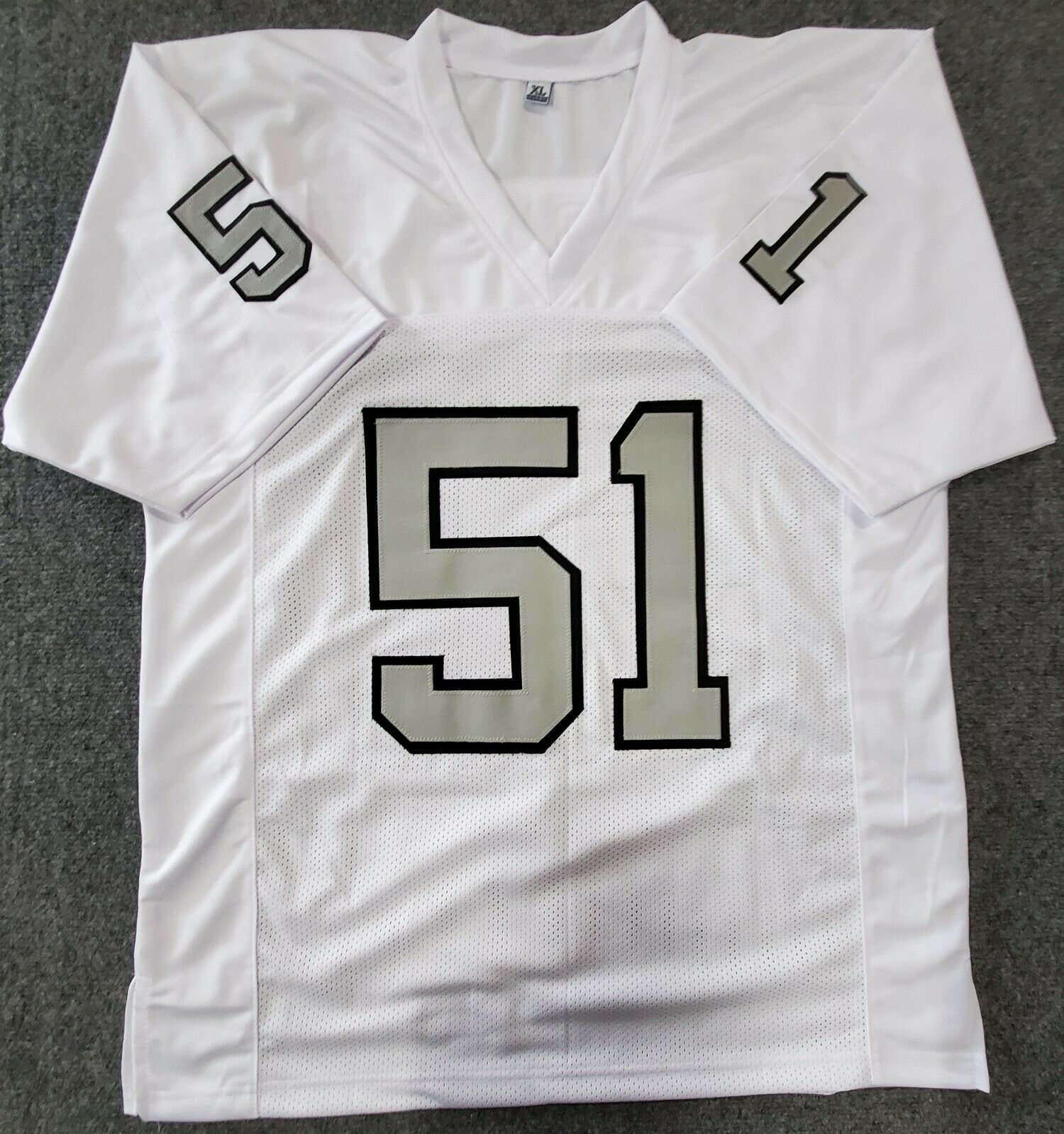 MVP Authentics Las Vegas Raiders Malcolm Koonce Autographed Jersey Jsa Coa 94.50 sports jersey framing , jersey framing