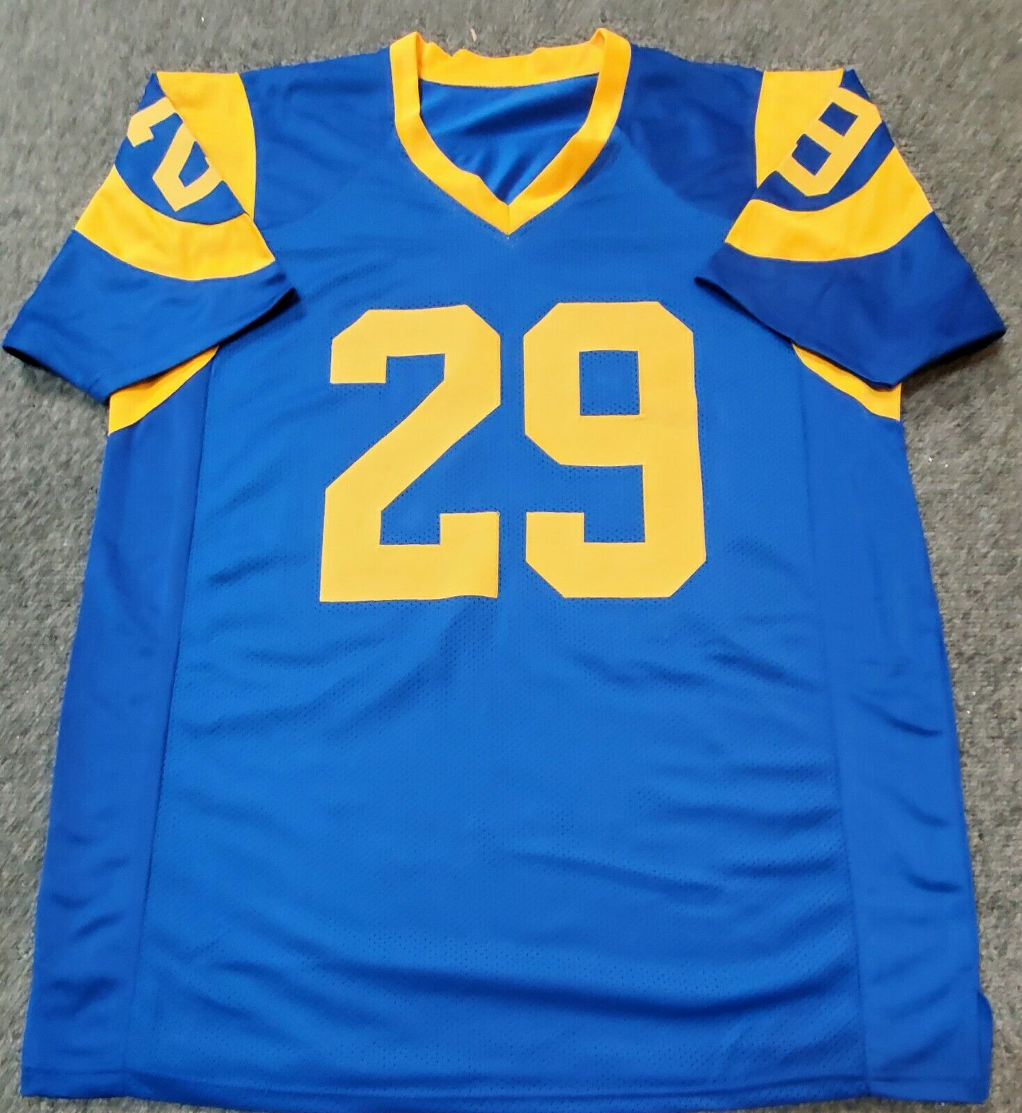 Framed Eric Dickerson Los Angeles Rams Autographed Mitchell & Ness