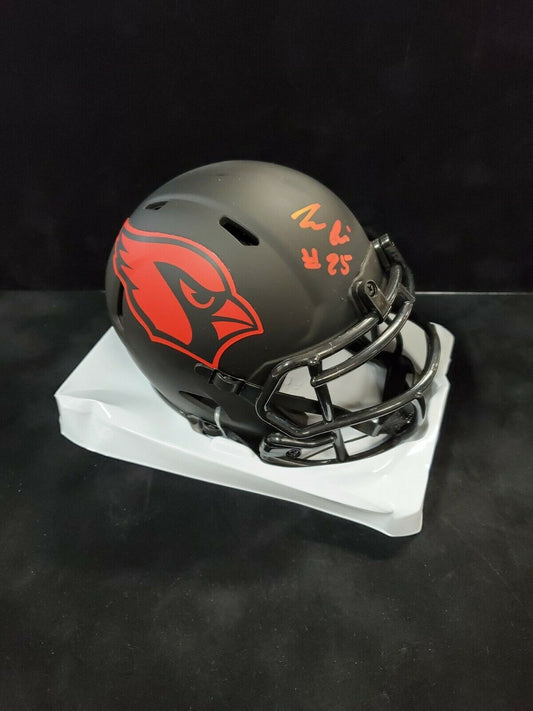 MVP Authentics Arizona Cardinals Zaven Collins Autographed Eclipse Mini Helmet Beckett Holo 117 sports jersey framing , jersey framing