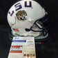 MVP Authentics Lsu Tigers Walker Howard Autographed Speed Mini Helmet Jsa Coa 72 sports jersey framing , jersey framing