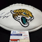 MVP Authentics Jacksonville Jaguars Tyson Campbell Autographed Signed Logo Football Jsa Coa 117 sports jersey framing , jersey framing