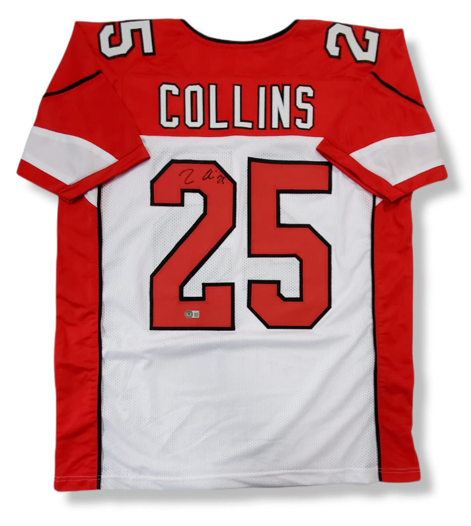 MVP Authentics Arizona Cardinals Zaven Collins Autographed Signed Jersey Beckett Holo 135 sports jersey framing , jersey framing