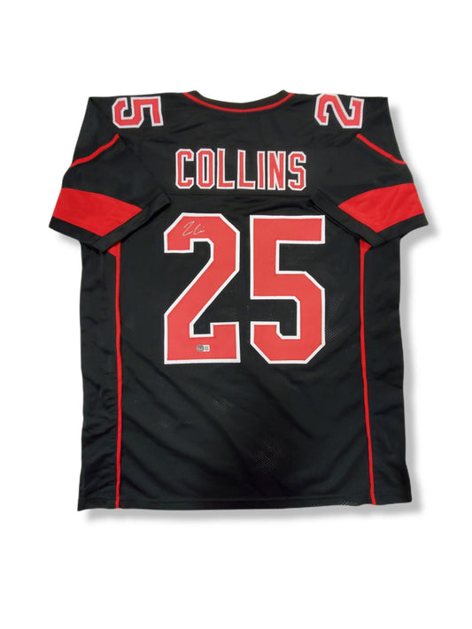 MVP Authentics Arizona Cardinals Zaven Collins Autographed Signed Jersey Beckett Holo 135 sports jersey framing , jersey framing