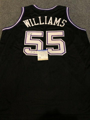 Jason Williams Signed Sacramento Kings Jersey (PSA) White