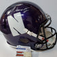 MVP Authentics Northwestern Wildcats Greg Newsome Ii Signed Full Size Replica Helmet Jsa Coa 252 sports jersey framing , jersey framing