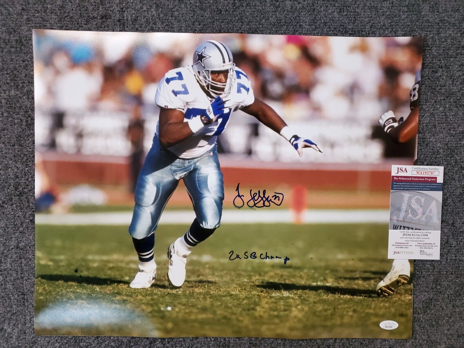 MVP Authentics Dallas Cowboys Jim Jeffcoat Autographed Signed Inscribed 11X14 Photo Jsa Coa 72 sports jersey framing , jersey framing