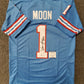 MVP Authentics Houston Oilers Warren Moon Autographed Signed Inscribed Jersey Beckett Coa 134.10 sports jersey framing , jersey framing