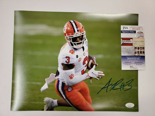 MVP Authentics Clemson Tigers Amari Rodgers Autographed Signed 11X14 Photo Jsa  Coa 71.10 sports jersey framing , jersey framing