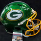 MVP Authentics Green Bay Packers Don Majkowski Signed Full Size Flash Rep Helmet Jsa Coa 260.10 sports jersey framing , jersey framing