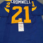 MVP Authentics Nolan Cromwell Autographed Signed L.A. Rams Jersey Jsa  Coa 99 sports jersey framing , jersey framing