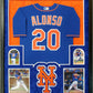 MVP Authentics Framed N.Y. Mets Pete Alonso Autographed Signed Jersey Fanatics Coa 899.10 sports jersey framing , jersey framing