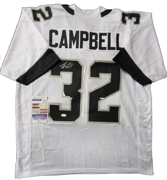 MVP Authentics Jacksonville Jaguars Tyson Campbell Autographed Signed Jersey Jsa Coa 108 sports jersey framing , jersey framing