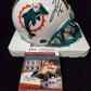 MVP Authentics Zach Thomas Autographed Signed Miami Dolphins Mini Helmet Jsa Coa 161.10 sports jersey framing , jersey framing