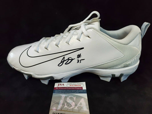 MVP Authentics Tampa Bay Buccaneers Jamel Dean Signed Cleat Jsa Coa 112.50 sports jersey framing , jersey framing